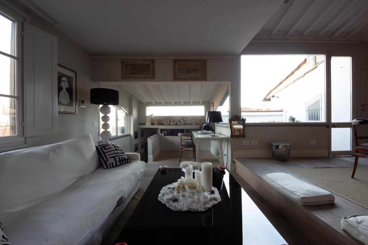 Ponte Vecchio - Lussuoso Attico Terrazza Con Vista Lägenhet Florens Exteriör bild
